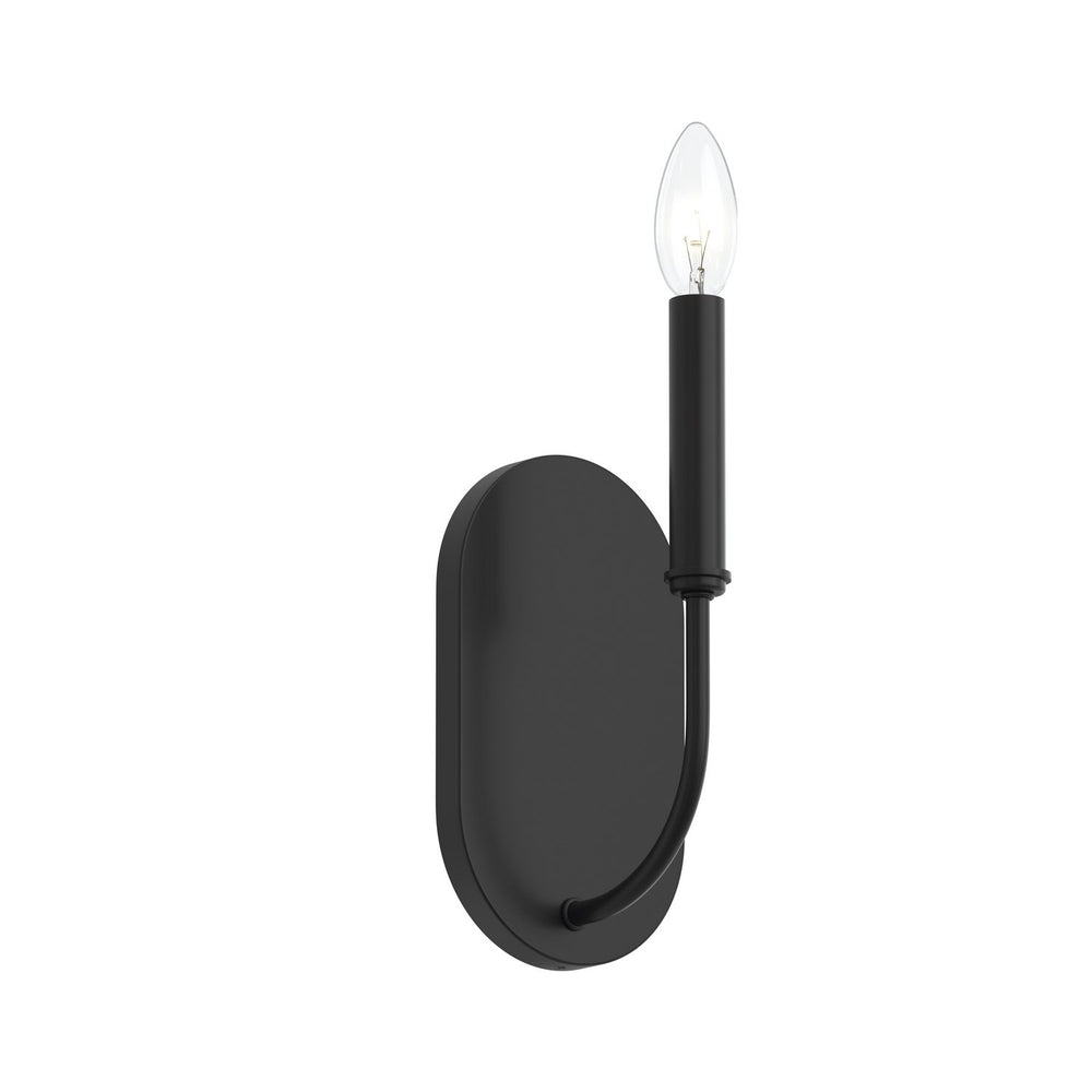 Progress Canada - One Light Wall Sconce - Reines - Matte Black- Union Lighting Luminaires Decor