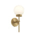 Progress Canada - One Light Wall Sconce - Rigsby - Brushed Gold- Union Lighting Luminaires Decor