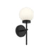 Progress Canada - One Light Wall Sconce - Rigsby - Matte Black- Union Lighting Luminaires Decor