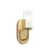 Progress Canada - One Light Wall Sconce - Mack - Brushed Gold- Union Lighting Luminaires Decor