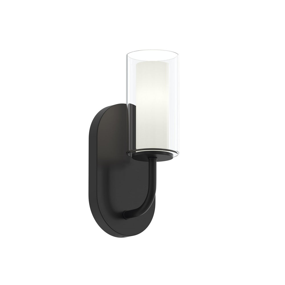 Progress Canada - One Light Wall Sconce - Mack - Matte Black- Union Lighting Luminaires Decor