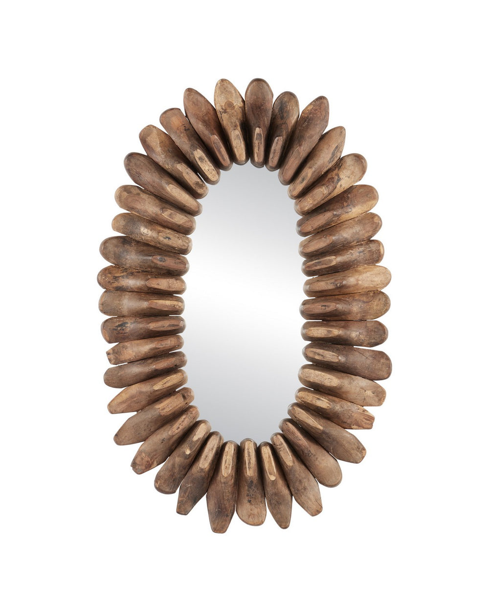 Currey and Company - Mirror - Cobbler - Natural- Union Lighting Luminaires Decor