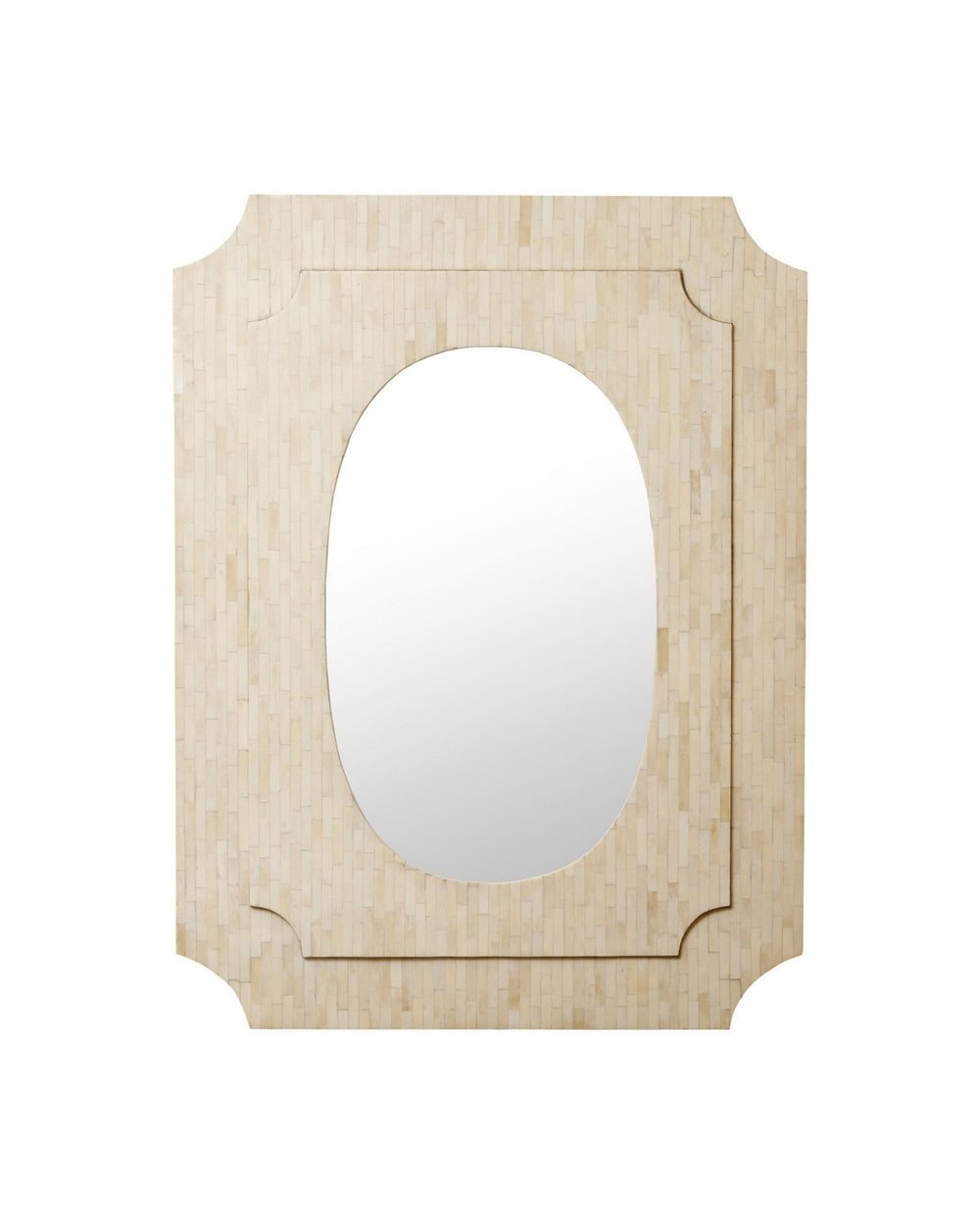 Currey and Company - Mirror - Sentimental - Natural / Brass- Union Lighting Luminaires Decor