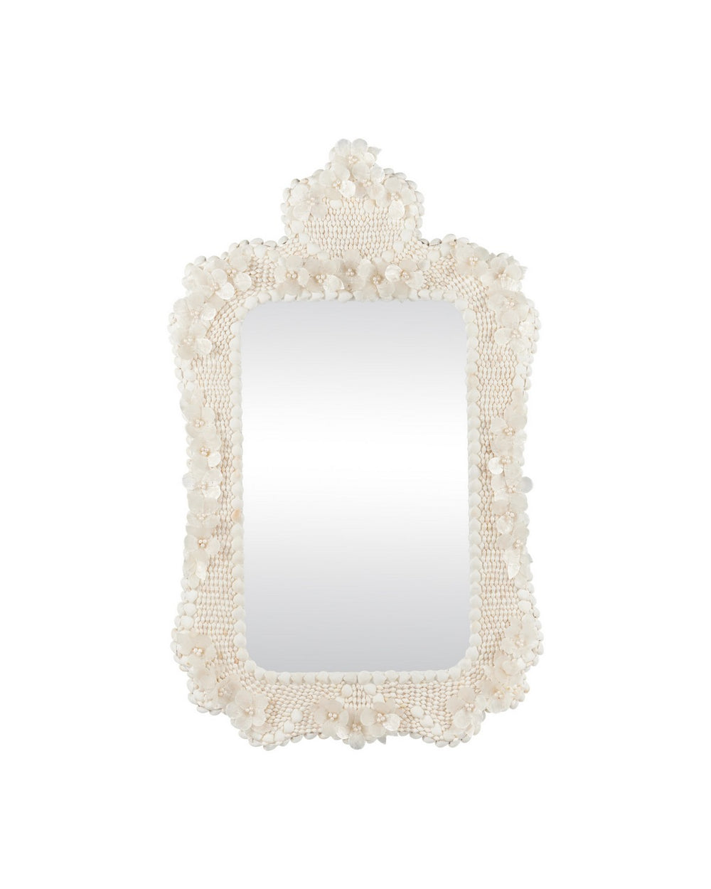 Currey and Company - Mirror - Capizelle - Natural / White- Union Lighting Luminaires Decor