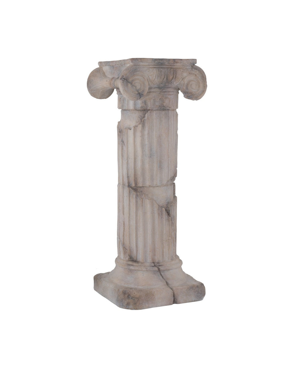 Currey and Company - Pillar with Capital - Phoenician - Antique Reddish Brown- Union Lighting Luminaires Decor