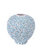 Currey and Company - Vase - Daisy Blue - Light Blue / White- Union Lighting Luminaires Decor