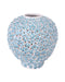 Currey and Company - Vase - Daisy Blue - Light Blue / White- Union Lighting Luminaires Decor