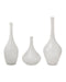 Currey and Company - Vase Set of 3 - Alba - White- Union Lighting Luminaires Decor
