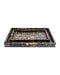 Currey and Company - Tray Set of 2 - Thrace - Black / Yellow- Union Lighting Luminaires Decor