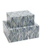 Currey and Company - Box Set of 2 - Colter - Blue / Natural White- Union Lighting Luminaires Decor
