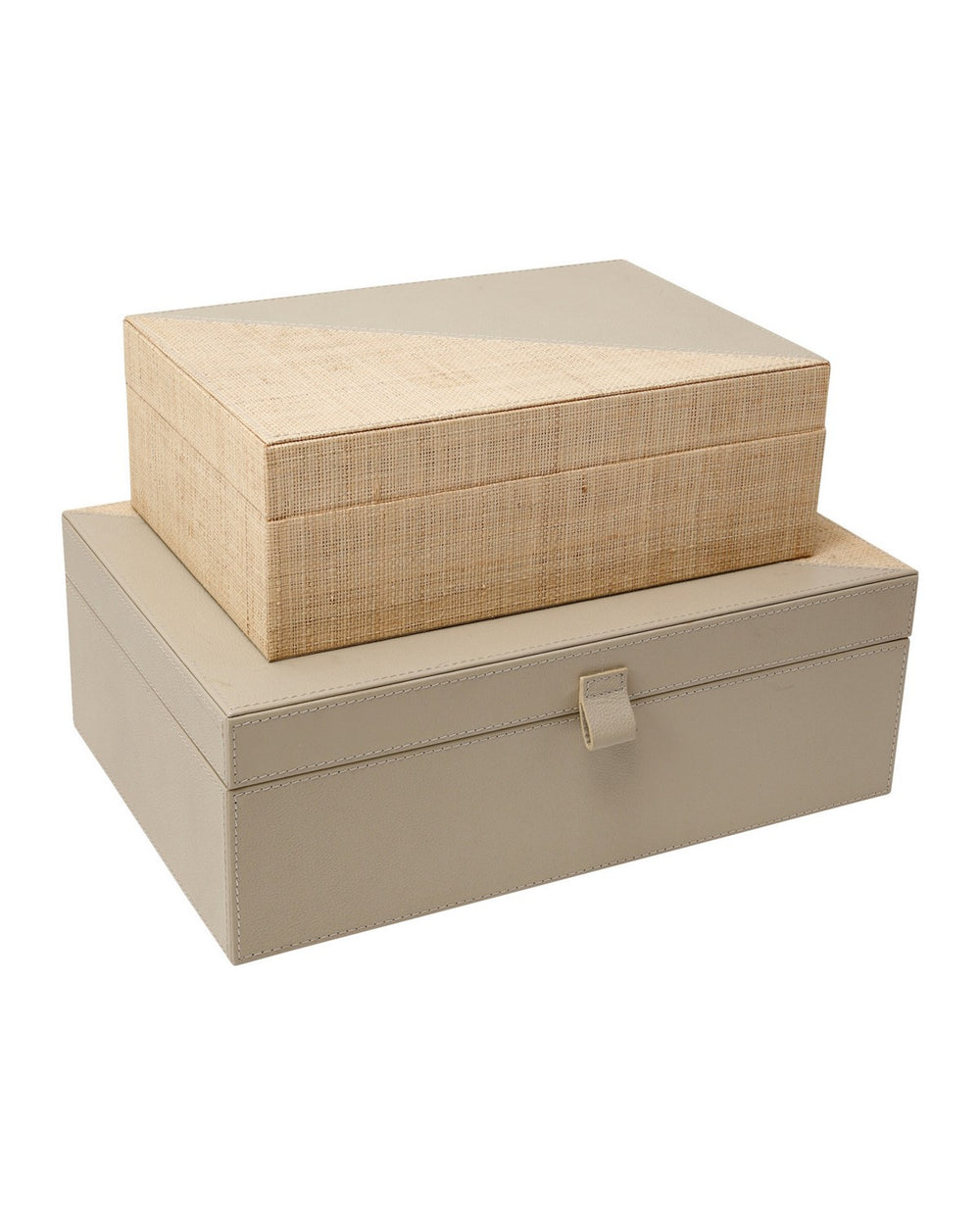 Currey and Company - Box Set of 2 - Evren - Gray / Natural- Union Lighting Luminaires Decor