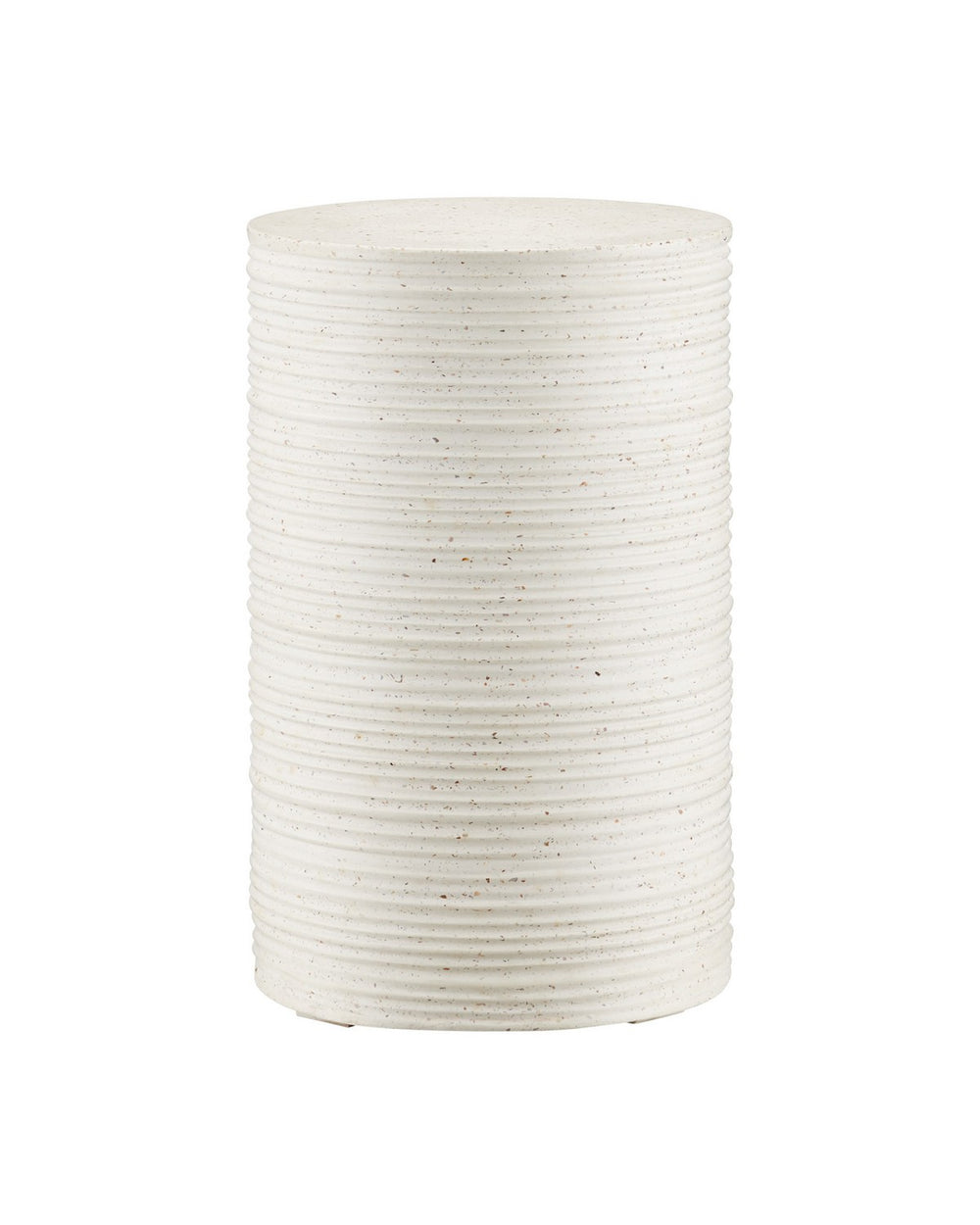 Currey and Company - Drinks Table - Cresta - Ivory Terrazzo- Union Lighting Luminaires Decor