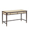 Currey and Company - Writing Desk - Evie - Ivory / Dark Walnut / Brass- Union Lighting Luminaires Decor