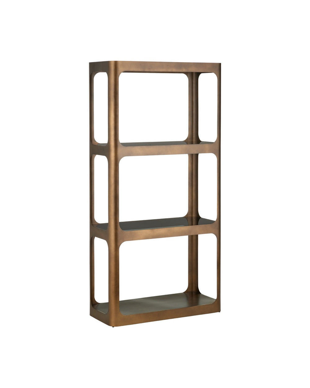Currey and Company - Etagere - Scaffale - Smoke Gold / Smoke- Union Lighting Luminaires Decor