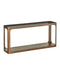 Currey and Company - Console Table - Scaffale - Smoke Gold / Smoke- Union Lighting Luminaires Decor