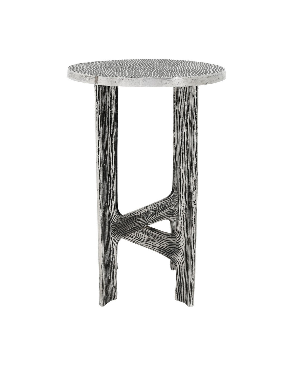 Currey and Company - Accent Table - Structure - Antique Nickel- Union Lighting Luminaires Decor