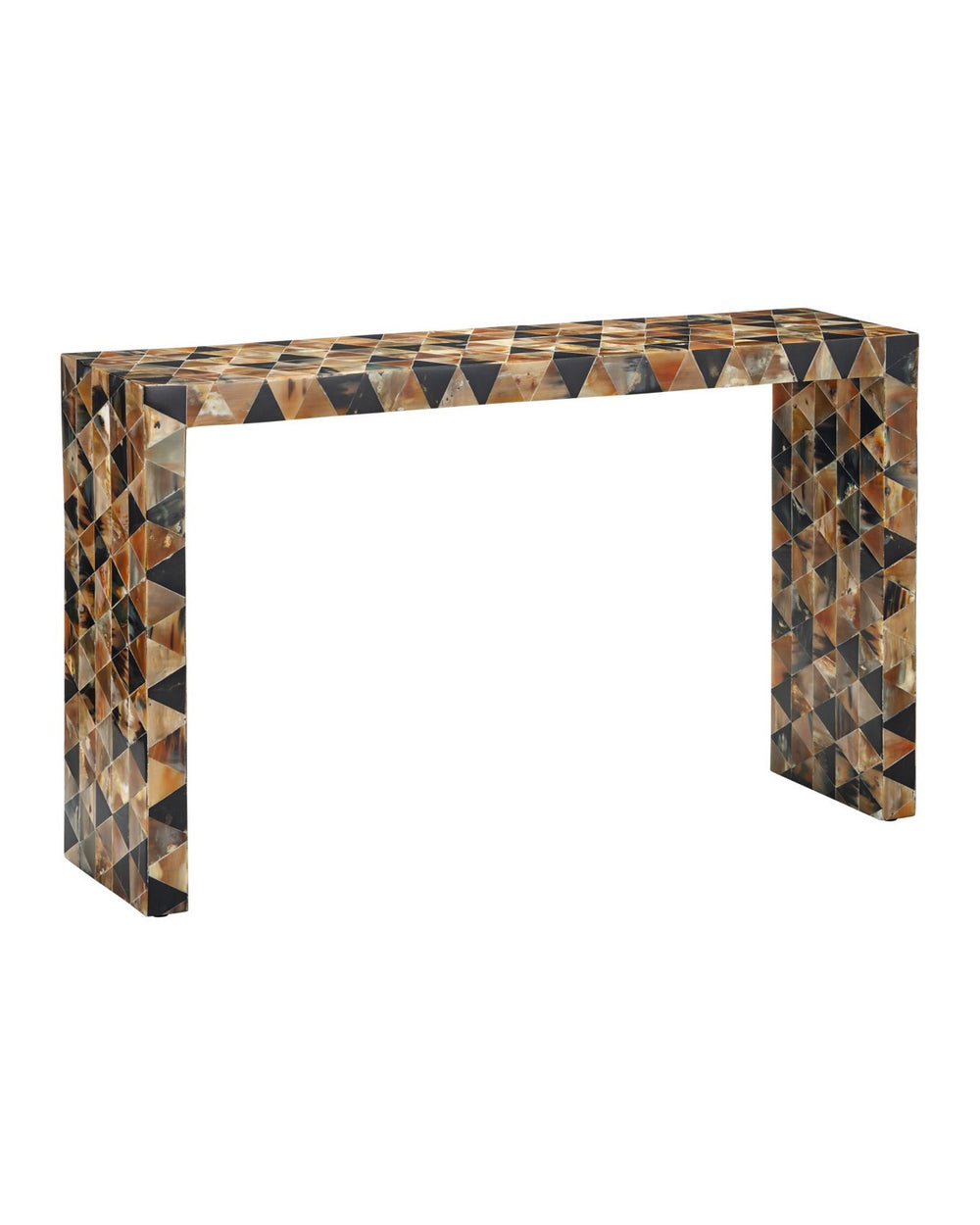 Currey and Company - Console Table - Brewster - Natural Brown & Black- Union Lighting Luminaires Decor