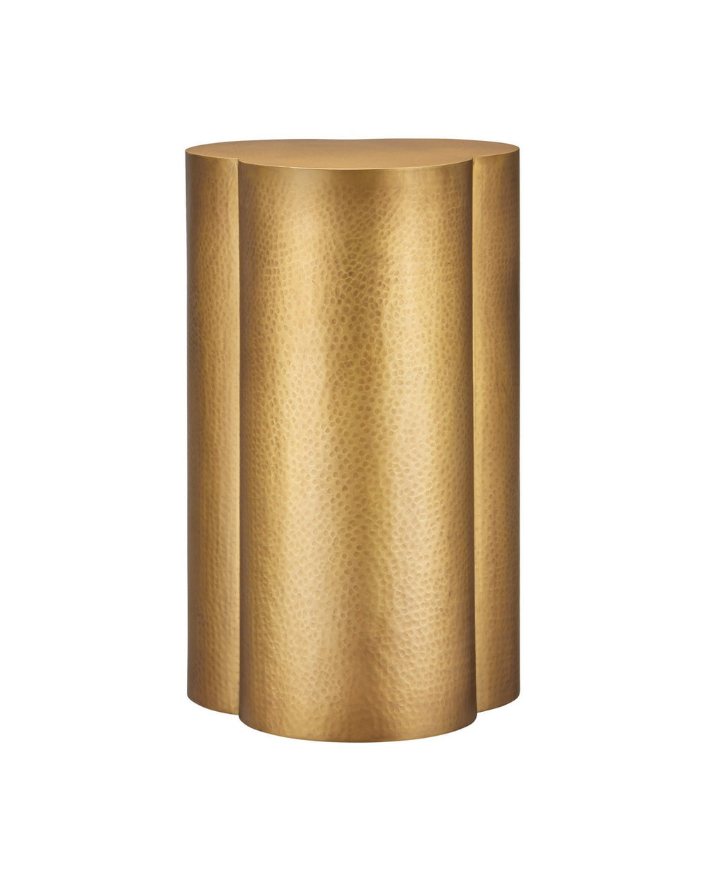 Currey and Company - Accent Table - Trebol - Antique Brass- Union Lighting Luminaires Decor