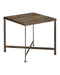 Currey and Company - Side Table - Ampleur - Rustic Bronze / Natural- Union Lighting Luminaires Decor