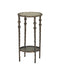 Currey and Company - Accent Table - Spalzato - Aged Brass / Antique Glass- Union Lighting Luminaires Decor