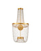Currey and Company - LED Wall Sconce - Mademoiselle - Clear / Contemporary Gold Leaf / Contemporary Gold- Union Lighting Luminaires Decor