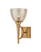 Currey and Company - One Light Wall Sconce - Glistero - Copper Gold Luster / Mustard Gold- Union Lighting Luminaires Decor