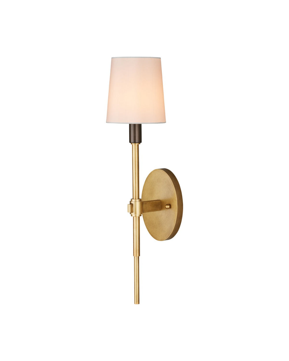 Currey and Company - One Light Wall Sconce - Grigsby - Antique Brass / Bronze- Union Lighting Luminaires Decor