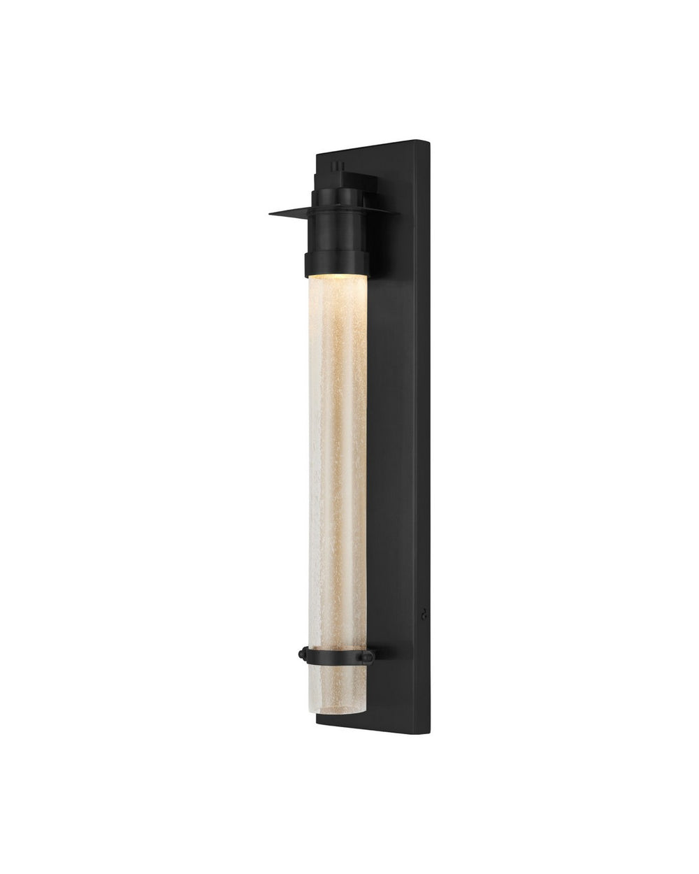 Currey and Company - LED Wall Sconce - Provence - Matte Black / Clear- Union Lighting Luminaires Decor