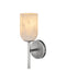 Currey and Company - One Light Wall Sconce - Belmont - Natural / Polished Nickel- Union Lighting Luminaires Decor