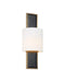 Currey and Company - LED Wall Sconce - Lowesdale - Black / Brass- Union Lighting Luminaires Decor