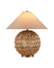Currey and Company - One Light Table Lamp - Casimer - Natural / Brass- Union Lighting Luminaires Decor