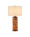 Currey and Company - One Light Table Lamp - Crantock - Marbelized Orange- Union Lighting Luminaires Decor