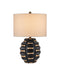 Currey and Company - One Light Table Lamp - Betel Nut - Black- Union Lighting Luminaires Decor