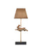 Currey and Company - One Light Table Lamp - Patter - Vintage Brass / Black- Union Lighting Luminaires Decor