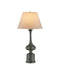 Currey and Company - One Light Table Lamp - Virgil - Verdigris- Union Lighting Luminaires Decor