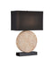 Currey and Company - One Light Table Lamp - Pinion - Natural / Black- Union Lighting Luminaires Decor