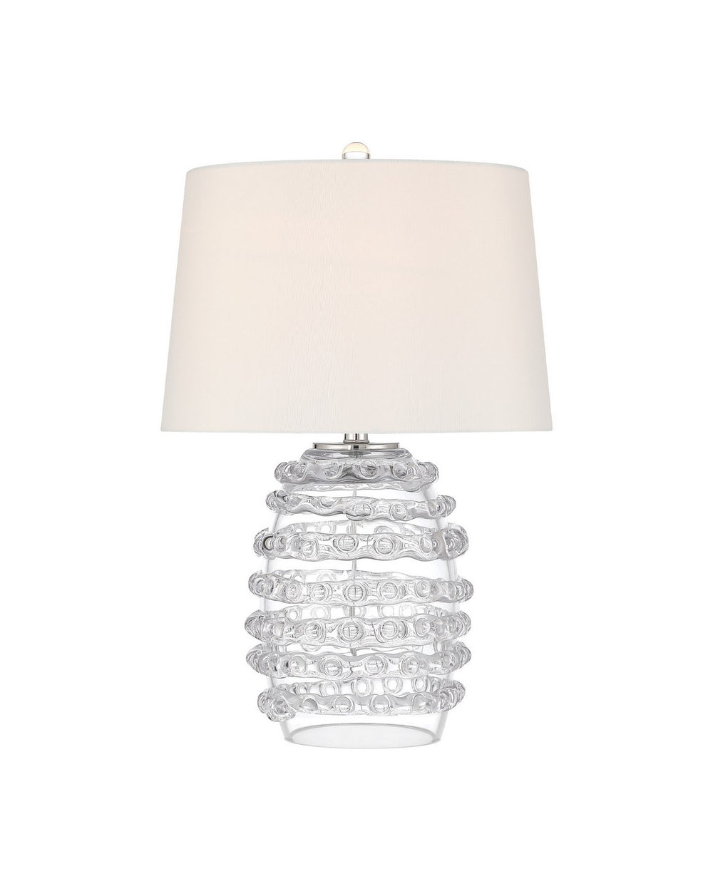 Currey and Company - One Light Table Lamp - Luminette - Clear- Union Lighting Luminaires Decor