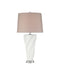 Currey and Company - One Light Table Lamp - Ascension - Off-White / Clear- Union Lighting Luminaires Decor