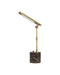 Currey and Company - LED Table Lamp - Hanford - Polished Antique Brass / Brown- Union Lighting Luminaires Decor