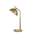 Currey and Company - LED Table Lamp - Dossier - Polished Antique Brass / White- Union Lighting Luminaires Decor