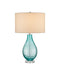 Currey and Company - One Light Table Lamp - Mavi - Light Blue-Green / Clear- Union Lighting Luminaires Decor