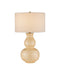 Currey and Company - One Light Table Lamp - Honorine - Yellow- Union Lighting Luminaires Decor