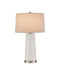 Currey and Company - One Light Table Lamp - Canova - White- Union Lighting Luminaires Decor