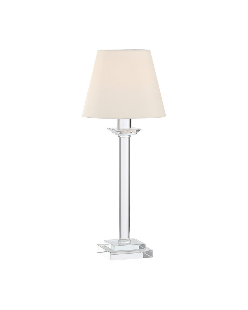 Currey and Company - One Light Table Lamp - Homecoming - Clear- Union Lighting Luminaires Decor