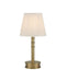 Currey and Company - One Light Table Lamp - Valise - Polished Antique Brass- Union Lighting Luminaires Decor