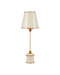 Currey and Company - One Light Table Lamp - Daphne - Ivory / Gold- Union Lighting Luminaires Decor