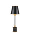 Currey and Company - One Light Table Lamp - Daphne - Black / Gold- Union Lighting Luminaires Decor