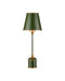 Currey and Company - One Light Table Lamp - Daphne - Green / Gold- Union Lighting Luminaires Decor
