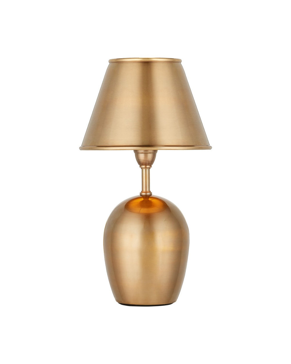 Currey and Company - One Light Table Lamp - Volley - Antique Brass- Union Lighting Luminaires Decor