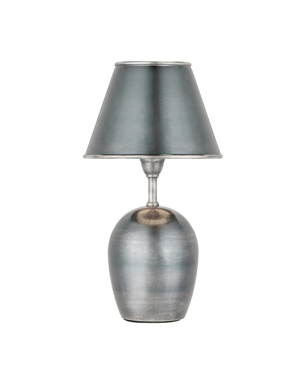 Currey and Company - One Light Table Lamp - Volley - Antique Silver- Union Lighting Luminaires Decor